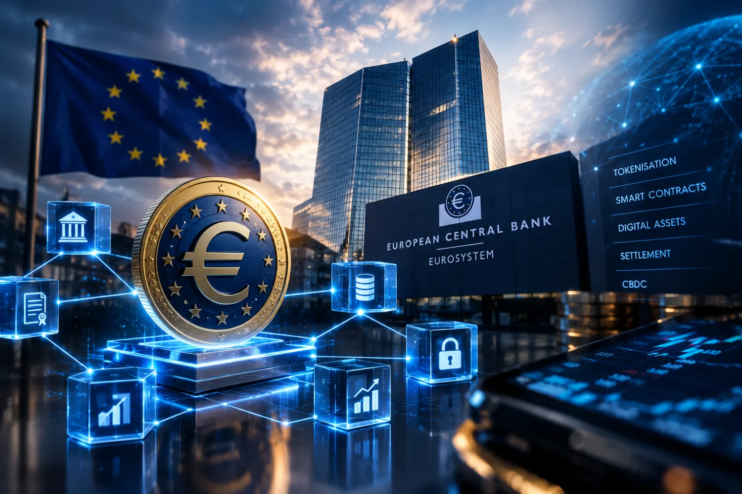 ECB Pushes Central Banks Toward On-Chain Finance as Tokenisation Accelerates