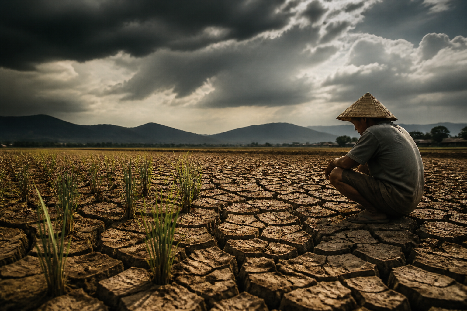 El Niño Threatens Asian Drought and Global Food-Supply Stability