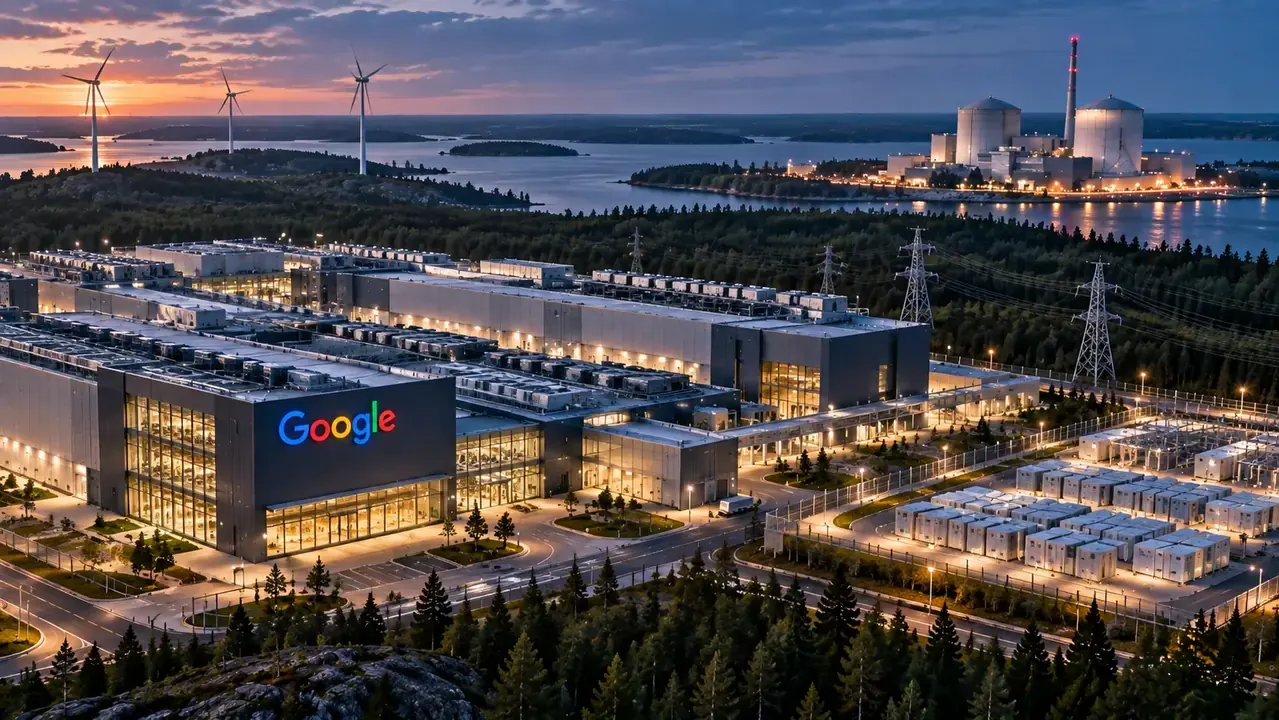 Google Commits €13 Billion to Finland as AI Data Centers Lock In Nuclear Power Through 2050