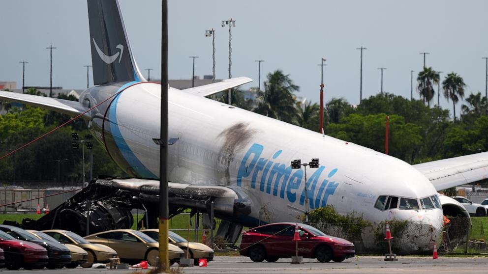 NTSB Says Amazon Cargo Plane Crew Was Not Warned About Miami Wind Conditions