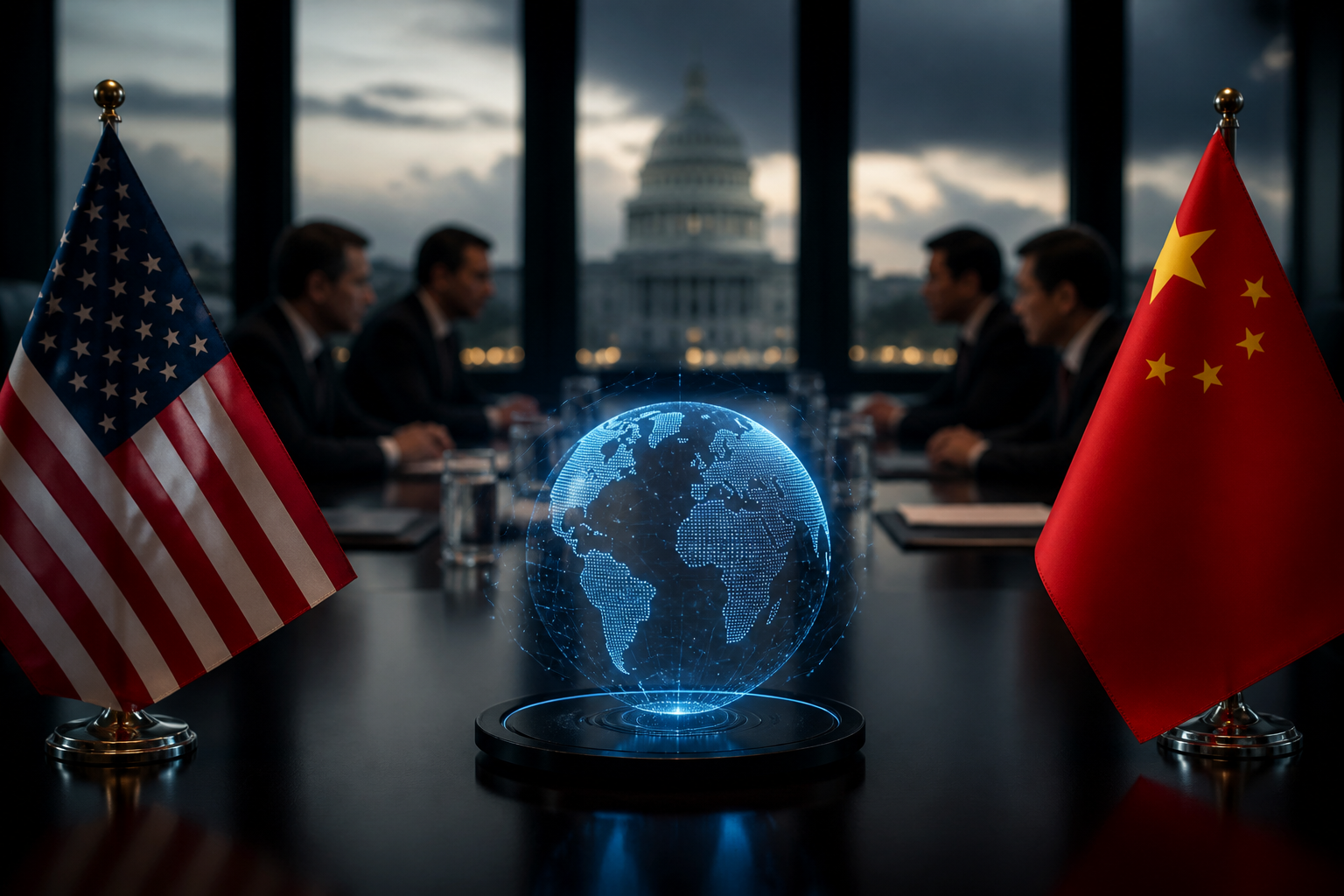 U.S. and China Explore AI Incident Alerts Ahead of Leaders’ Meeting