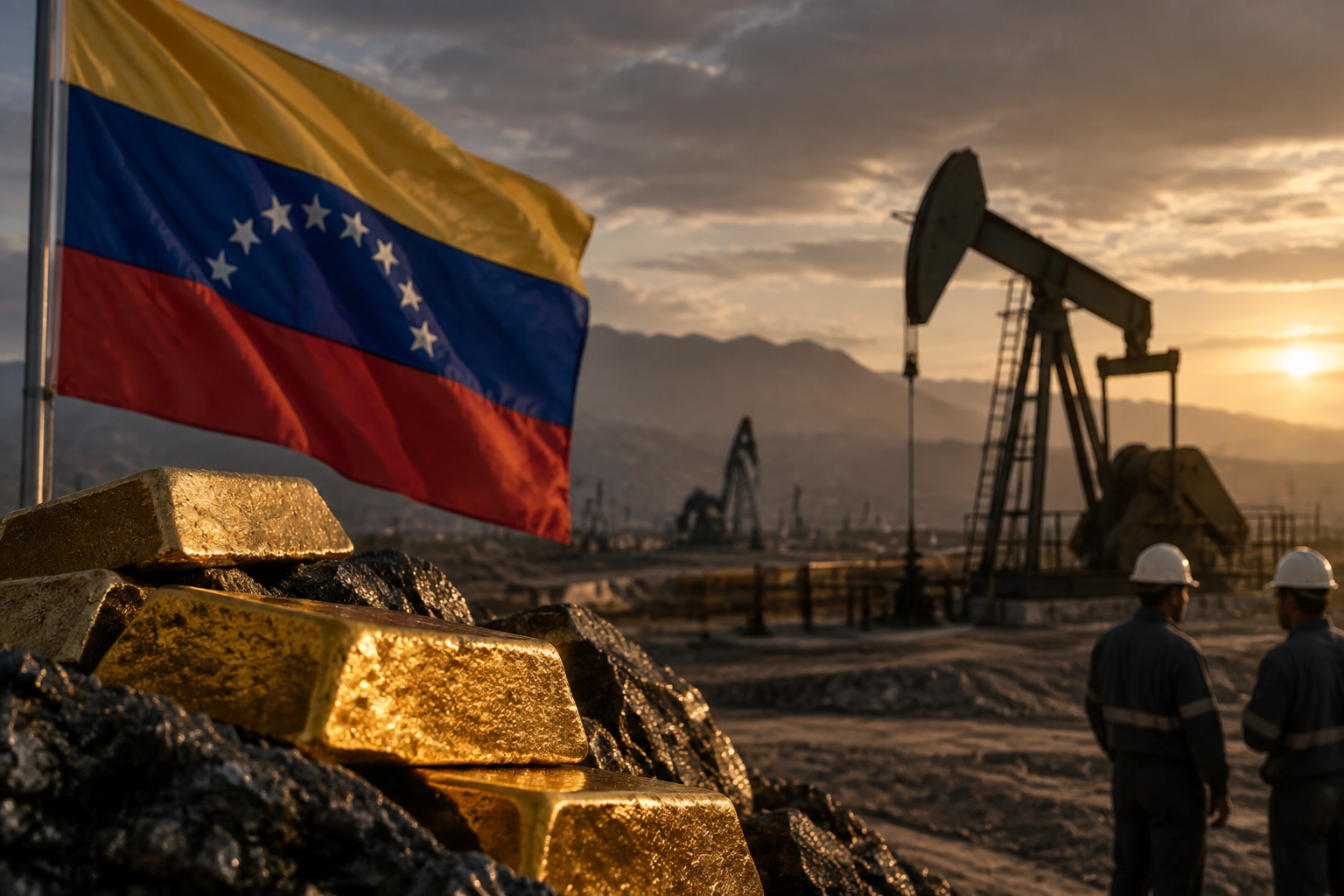 Venezuela Grants Preliminary Gold and Oil Rights as Authorities Seek New Capital